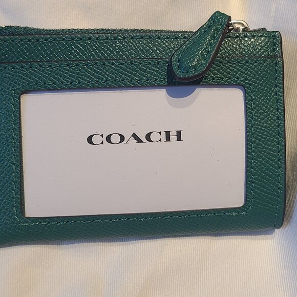 COACH Mini Skinny Id Case green - Picture 2 of 2